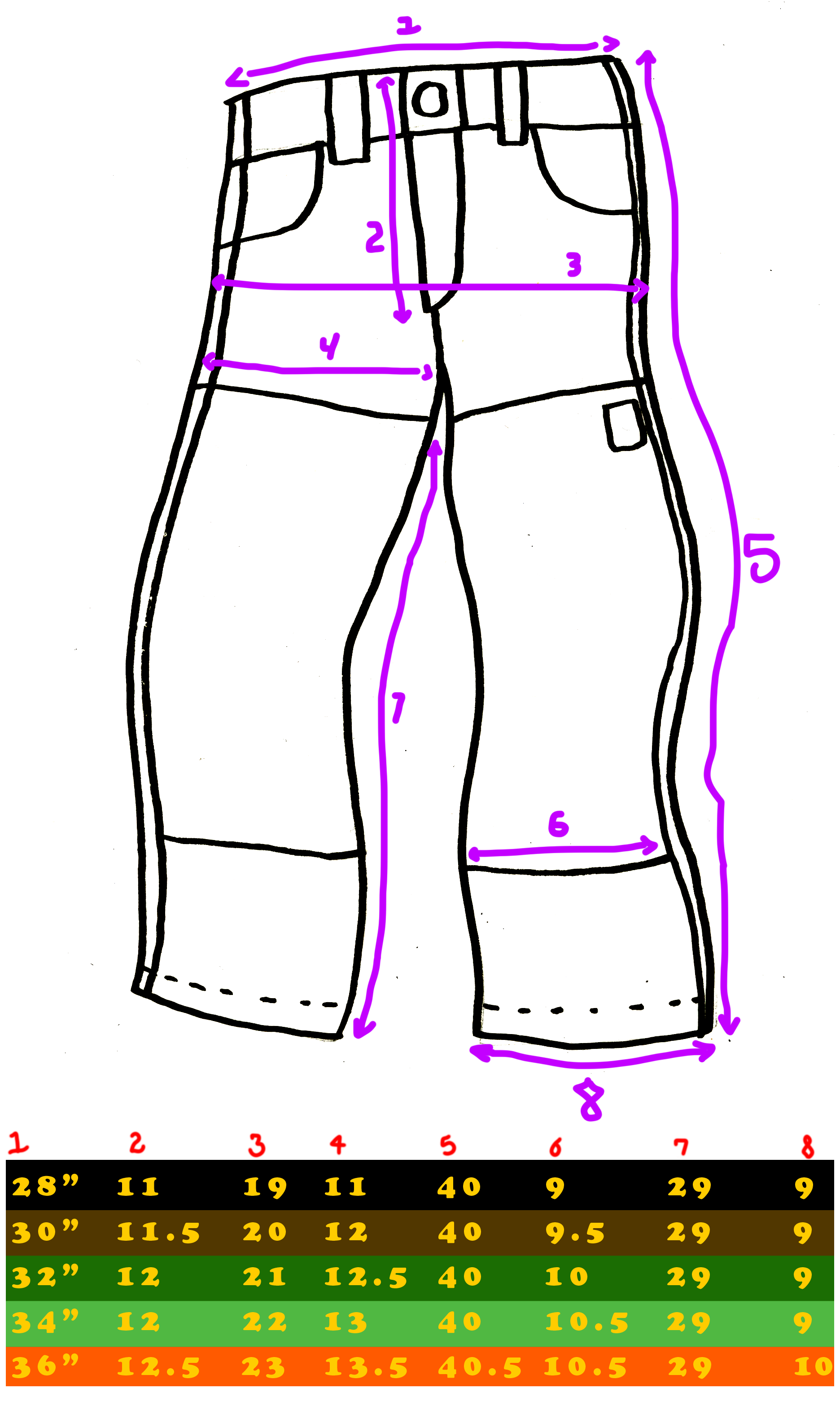 Pearly Gates Utility Pants — Time Change Generator